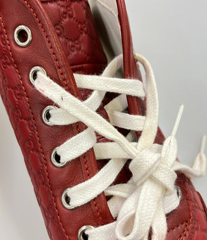 GUCCI ハイカットスニーカー GG柄 レディース SIZE 37 (24cm) グッチ