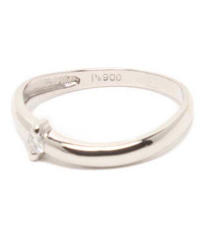 美品 リング 指輪 Pt900 ダイヤ 0.06ct レディース SIZE 12号