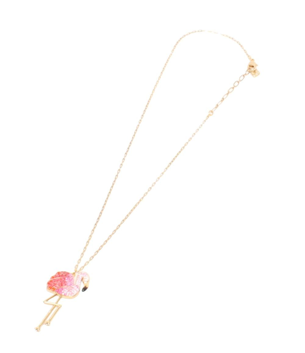 美品 SWAROVSKI ネックレス フラミンゴモチーフ 1181361 レディース