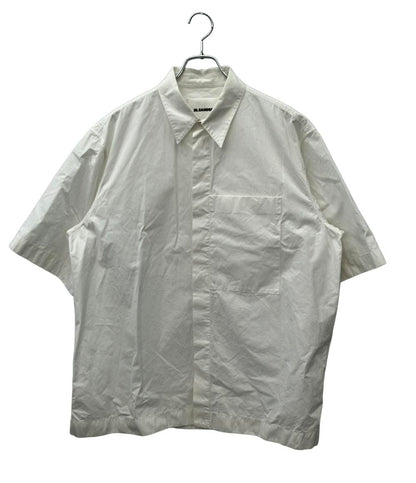 JIL SANDER 半袖シャツ 22SS レギュラーカラー ボックスシルエット JSMU601726MU24420021 メンズ SIZE 42 (XL) ジルサンダー