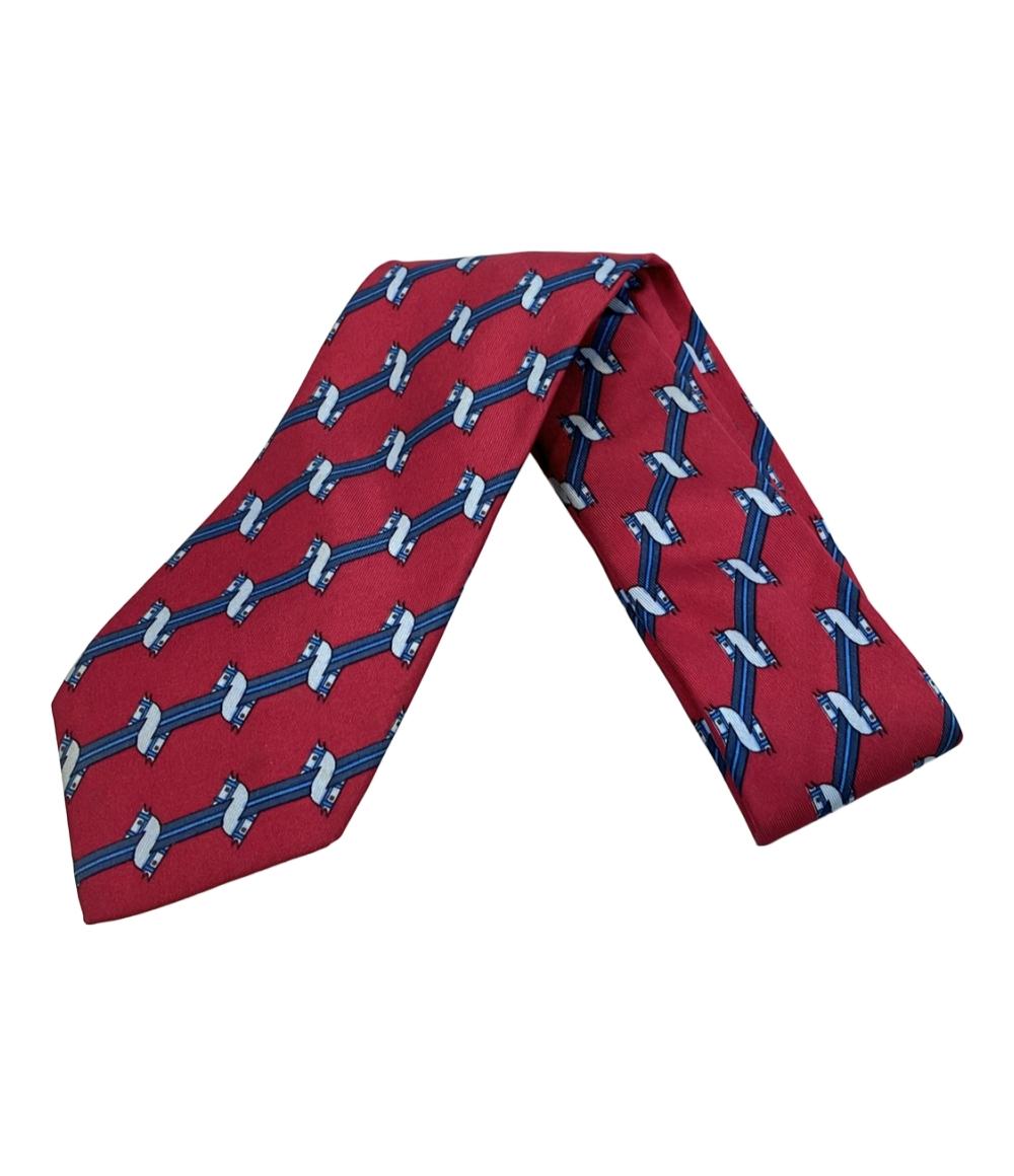 エルメス ネクタイ シルク100% メンズ HERMES