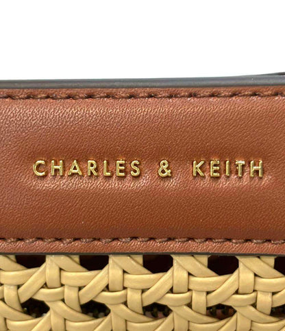 美品 CHARLES&KEITH 2way ハンドバッグ ショルダーバッグ 斜め掛け レディース チャールズ＆キース