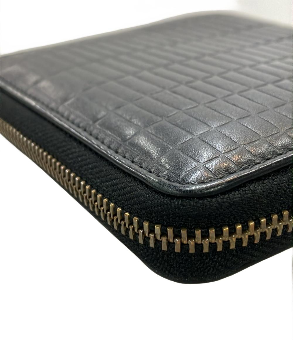 COMME des GARCONS ラウンドファスナー二つ折り財布 レザー ユニセックス コムデギャルソン