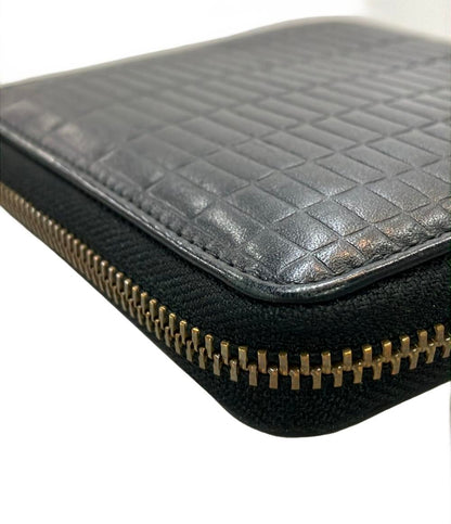 COMME des GARCONS ラウンドファスナー二つ折り財布 レザー ユニセックス コムデギャルソン