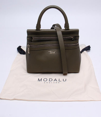 美品 モダール 2wayショルダーバッグ ハンドバッグ 斜め掛け レディース MODALU