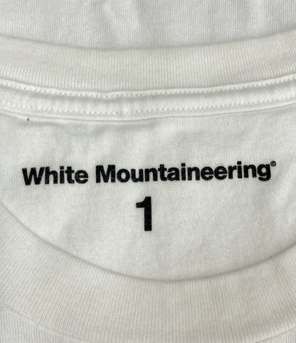 ホワイトマウンテニアリング 半袖Tシャツ メンズ SIZE 1 (S) WHITE MOUNTAINEERING