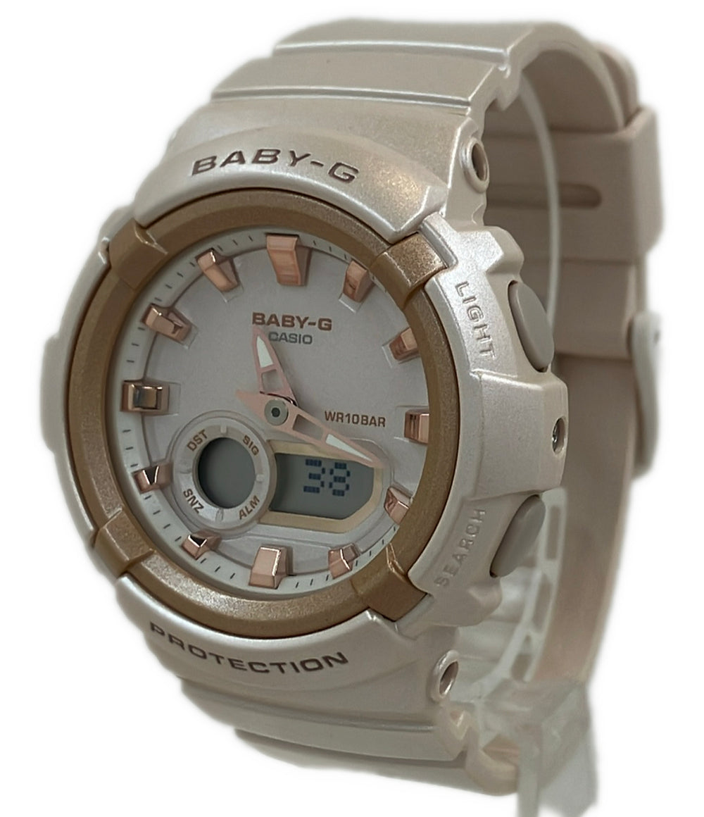 美品 CASIO 腕時計 Baby-G ソーラー BGA-280BA レディース カシオ