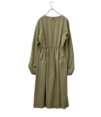 美品 LANVIN collection 長袖ワンピース クルーネック タグ付き 2995361 レディース SIZE 38 (S) ランバン コレクション