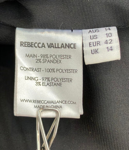 REVECCA VALLANCE 半袖 ケイティ リボン付き ミニドレス レディース SIZE 10 レベッカ・ヴァランス