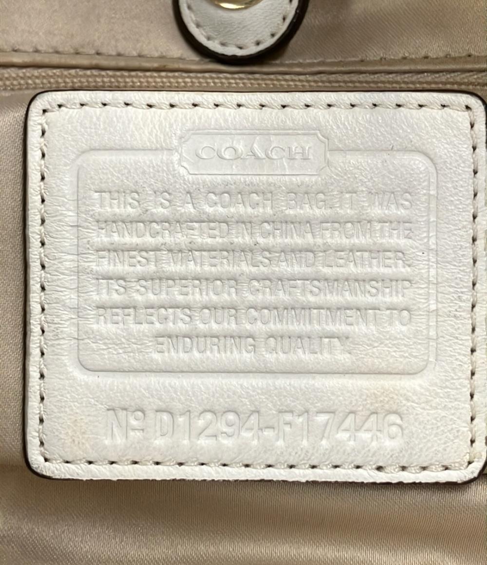 COACH トートバッグ ラージシグネチャー F17446 レディース コーチ