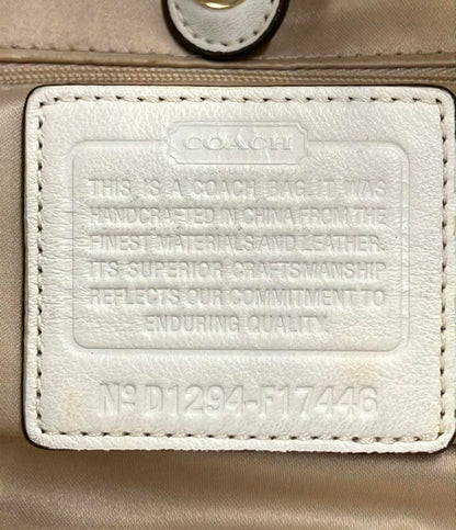 COACH トートバッグ ラージシグネチャー F17446 レディース コーチ