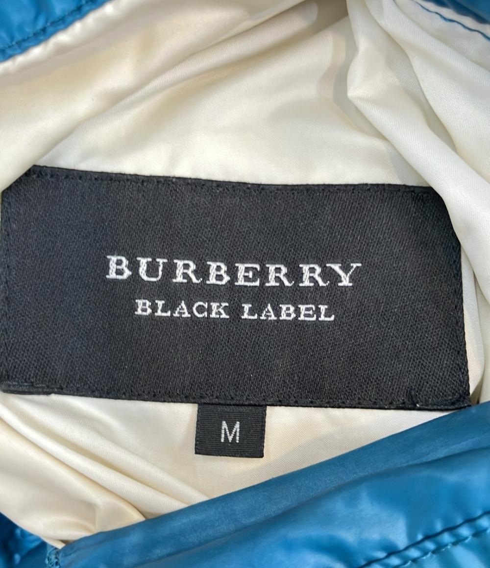 訳あり BURBERRY BLACK LABEL ダウンジャケット リバーシブル グリーン