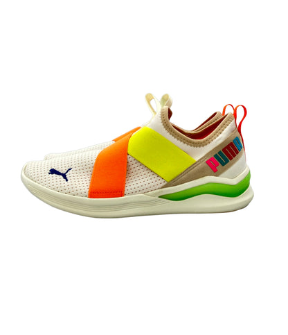 美品 PUMA ローカットスニーカー スリッポン LQD FLASH SLIPON 377371-02 レディース SIZE 24.0 プーマ