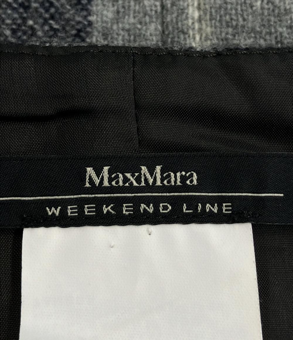 マックスマーラ チェック柄ノースリーブワンピース レディース SIZE 40 (M) MAX MARA