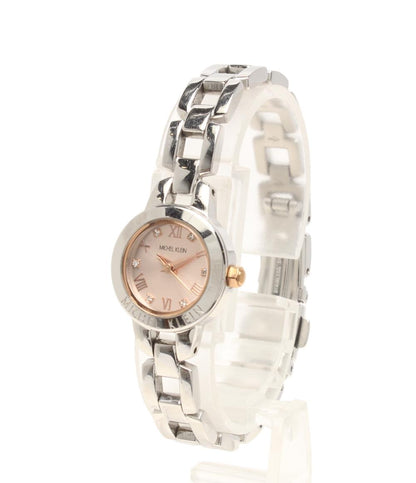 MICHEL KLEIN 腕時計 クオーツ ピンク系 1N01-K970 レディース ミッシェルクラン
