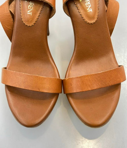YVES SAINT LAURENT アンクルストラップサンダル レディース SIZE 37 (24cm) イヴ・サンローラン