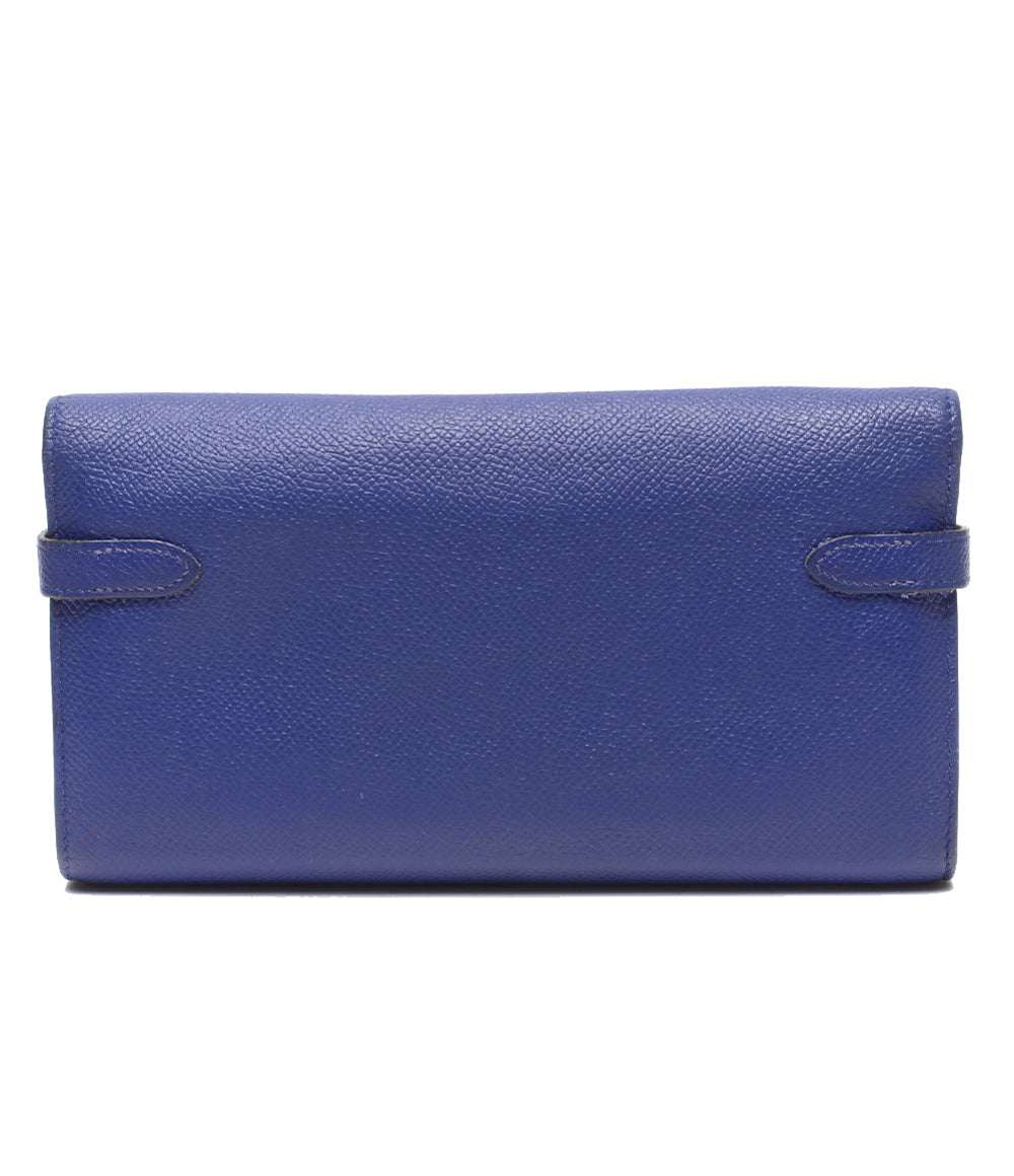 HERMES 長財布 T刻印 シルバー金具 ケリーウォレット レディース エルメス