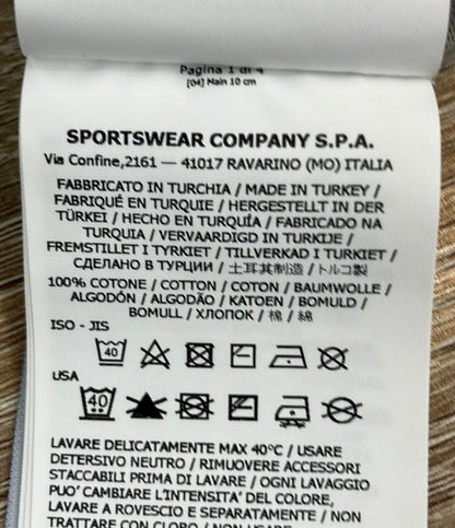 美品 STONE ISLAND 長袖Tシャツ STONE ISLAND ガーメントダイ  24aw タグ付き 811563750 メンズ SIZE M ストーンアイランド