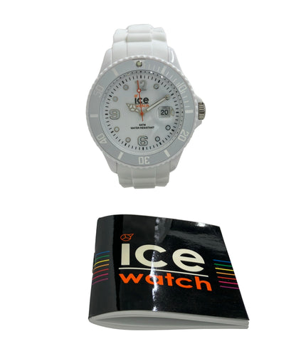 ice watch 腕時計 クオーツ ホワイト メンズ アイスウォッチ