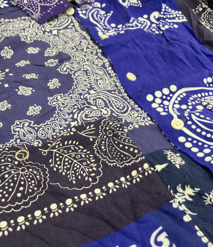 フリークスストア 半袖シャツ バンダナシャツ× ELEPHANT BRANDコラボ メンズ SIZE M (M) FREAK'S STORE