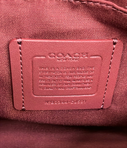 美品 COACH ショルダーバッグ 斜め掛け サリバン フラップ クロスボディ シグネチャー CJ591 メンズ レディース コーチ