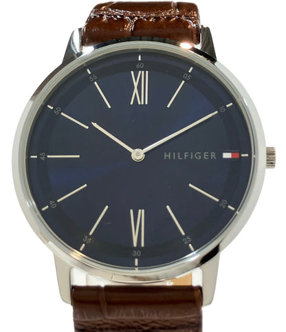 TOMMY HILFIGER 腕時計 クオーツ ネイビー メンズ トミーヒルフィガー
