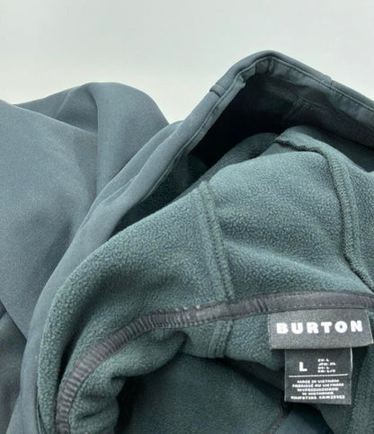 美品 バートン 裏フリースダブルジップパーカー メンズ SIZE L BURTON