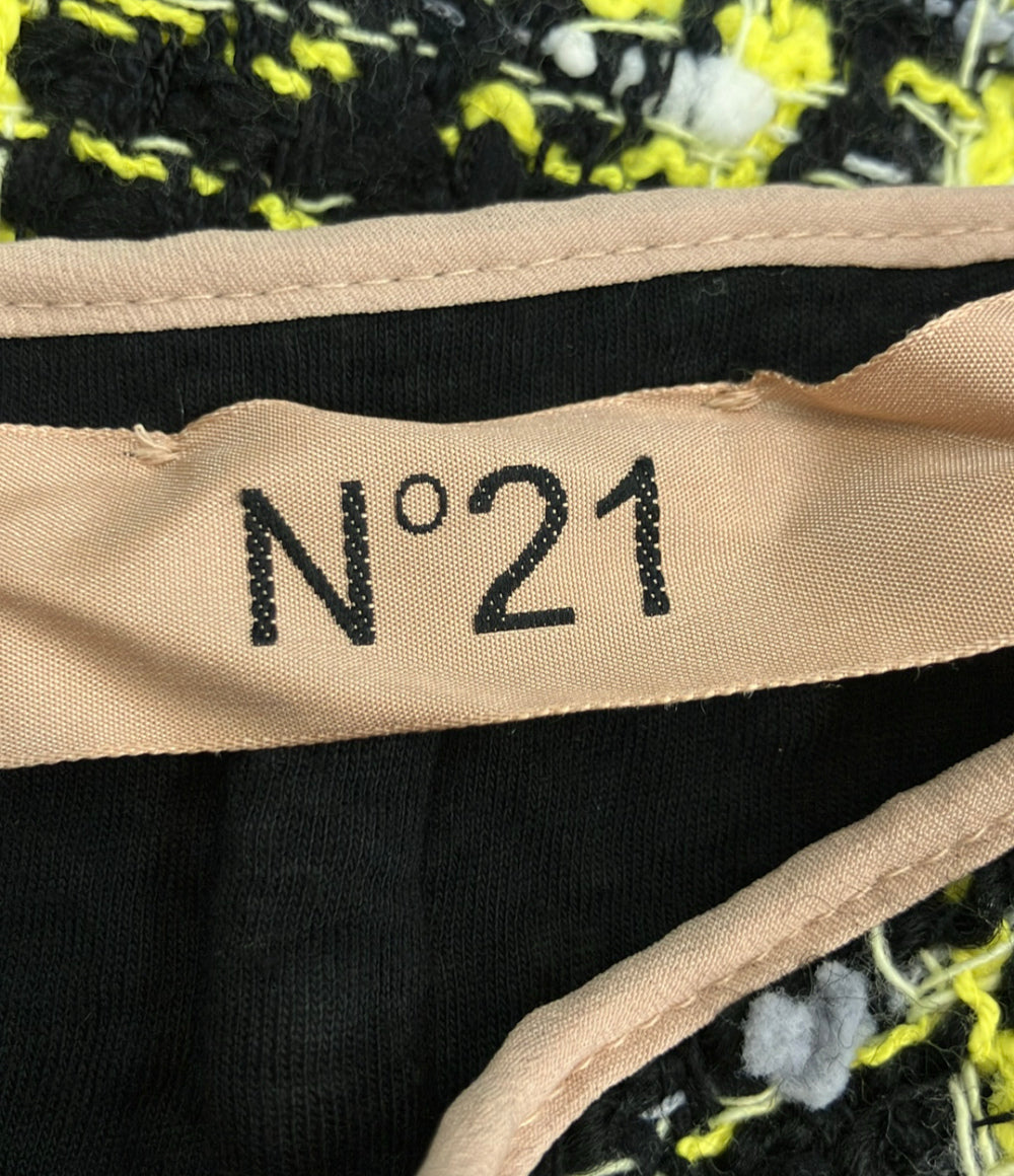 N°21 ツイードスカート ロングスカート 18AW-C053-1052 レディース SIZE 38 (M) ヌメロ ヴェントゥーノ