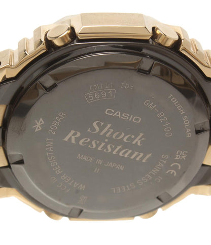 CASIO 腕時計 Bluetooth G-SHOCK ソーラー ブラック GM-B2100 メンズ カシオ