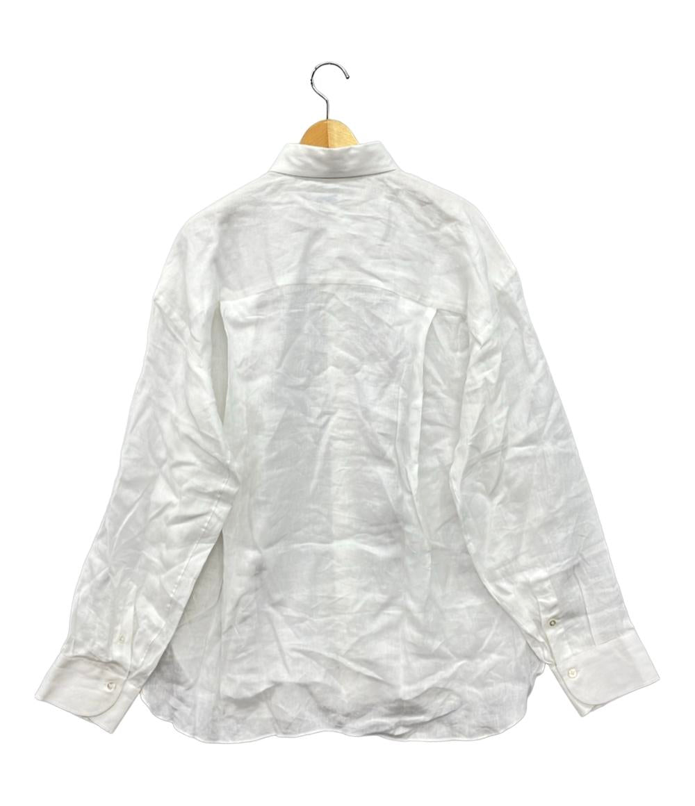 フィナモレ 長袖シャツ リネン メンズ SIZE 40 (M) FINAMORE