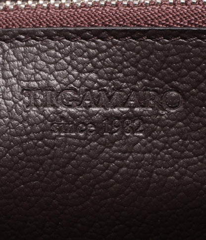 美品 ティガマロ ラウンドファスナー長財布 メンズ TIGAMARO