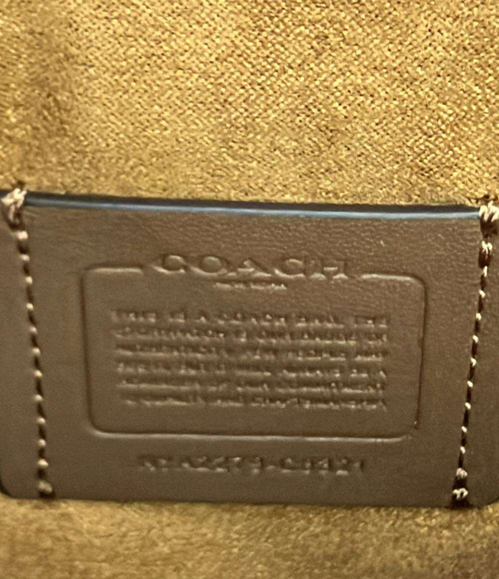 美品 COACH ショルダーバッグ 斜め掛け シグネチャー C8321 レディース コーチ