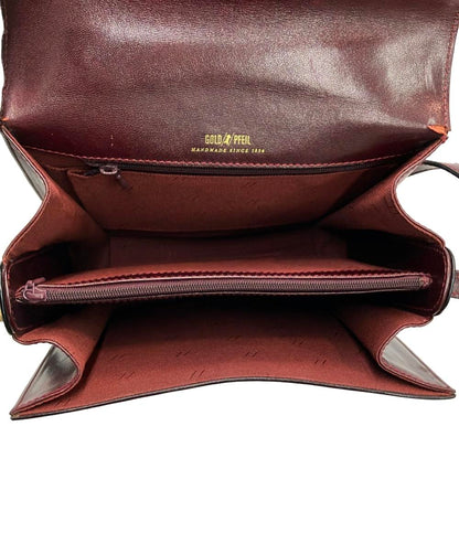 GOLD PFEIL ショルダーバッグ 斜め掛け レザー レディース ゴールドファイル