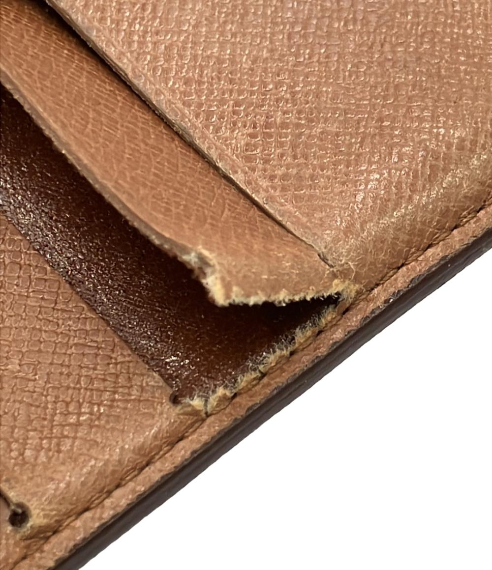 訳あり LOUIS VUITTON 二つ折り財布 ポルトフォイユ マルコ