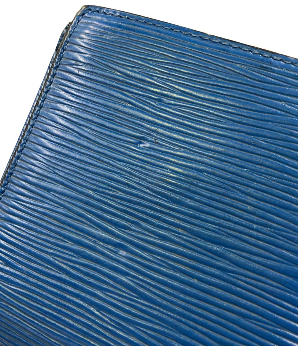 LOUIS VUITTON 二つ折り財布 ポルトビエ カルトクレディモネ エピ M63545 メンズ ルイ・ヴィトン