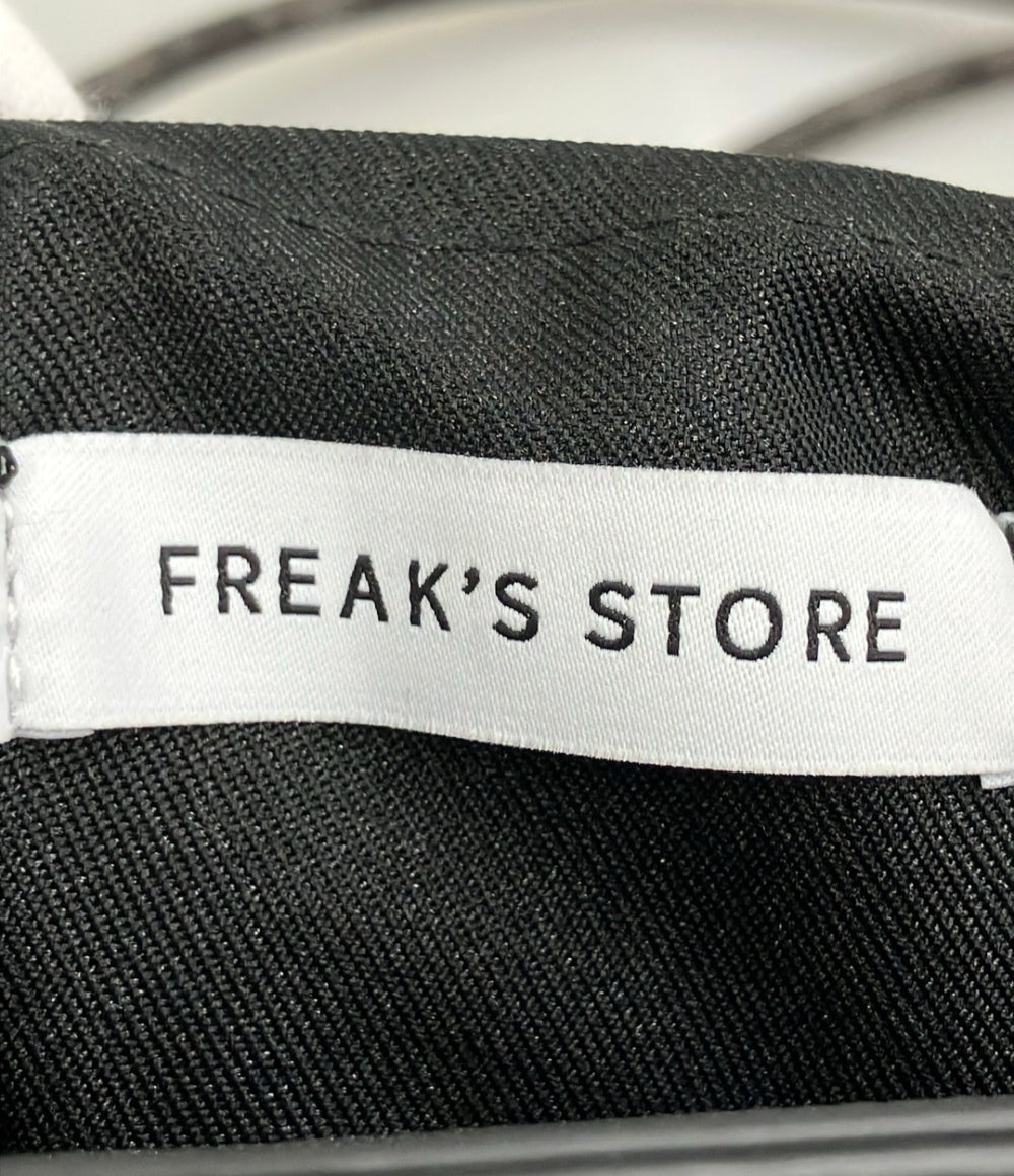 美品 FREAK'S STORE ショルダーバッグ レザレットスタッズバッグ 斜め掛け 合成皮革 メンズ フリークスストア hi