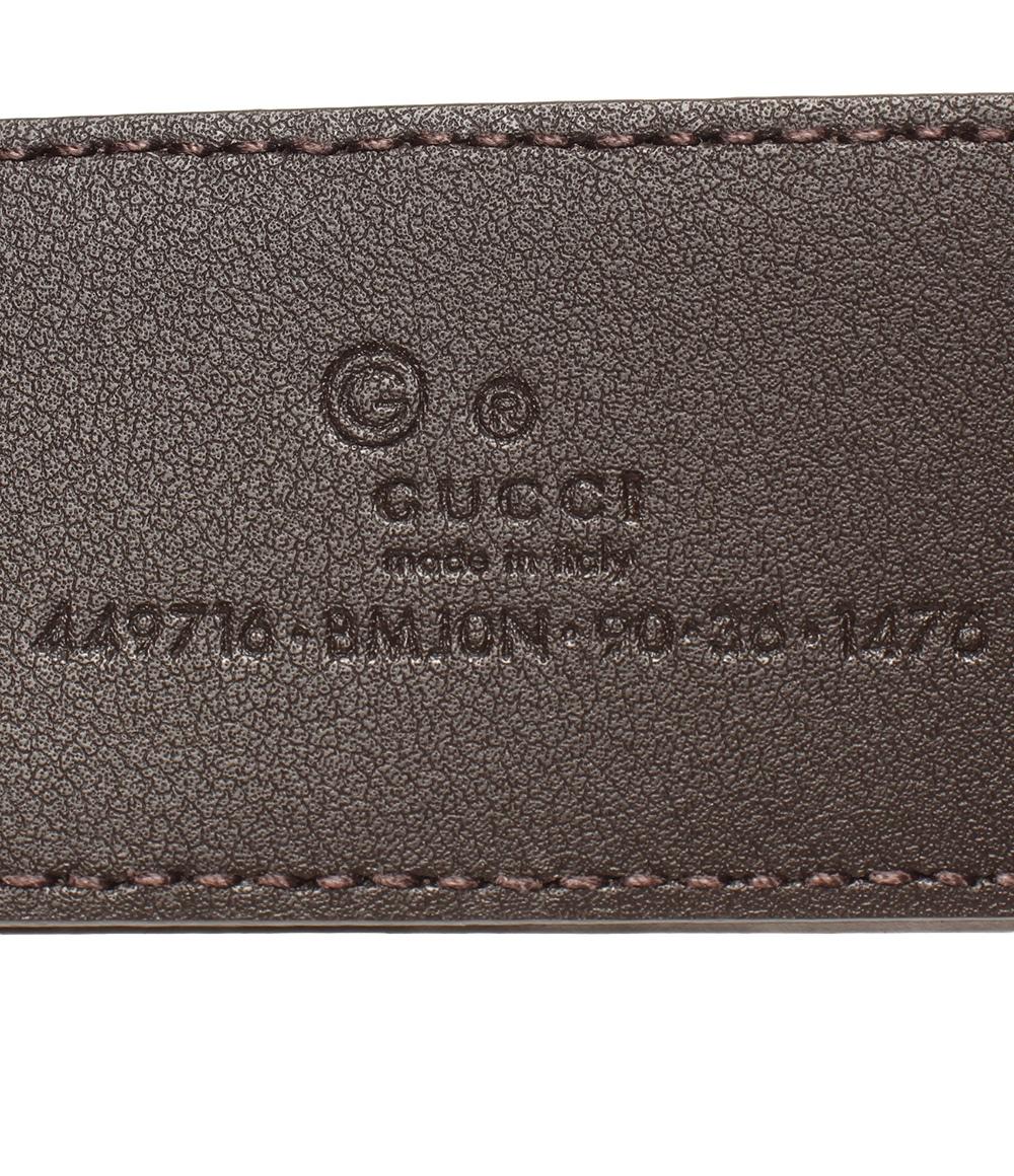 グッチ ベルト マイクログッチシマ 449716 メンズ GUCCI