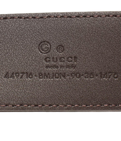 グッチ ベルト マイクログッチシマ 449716 メンズ GUCCI