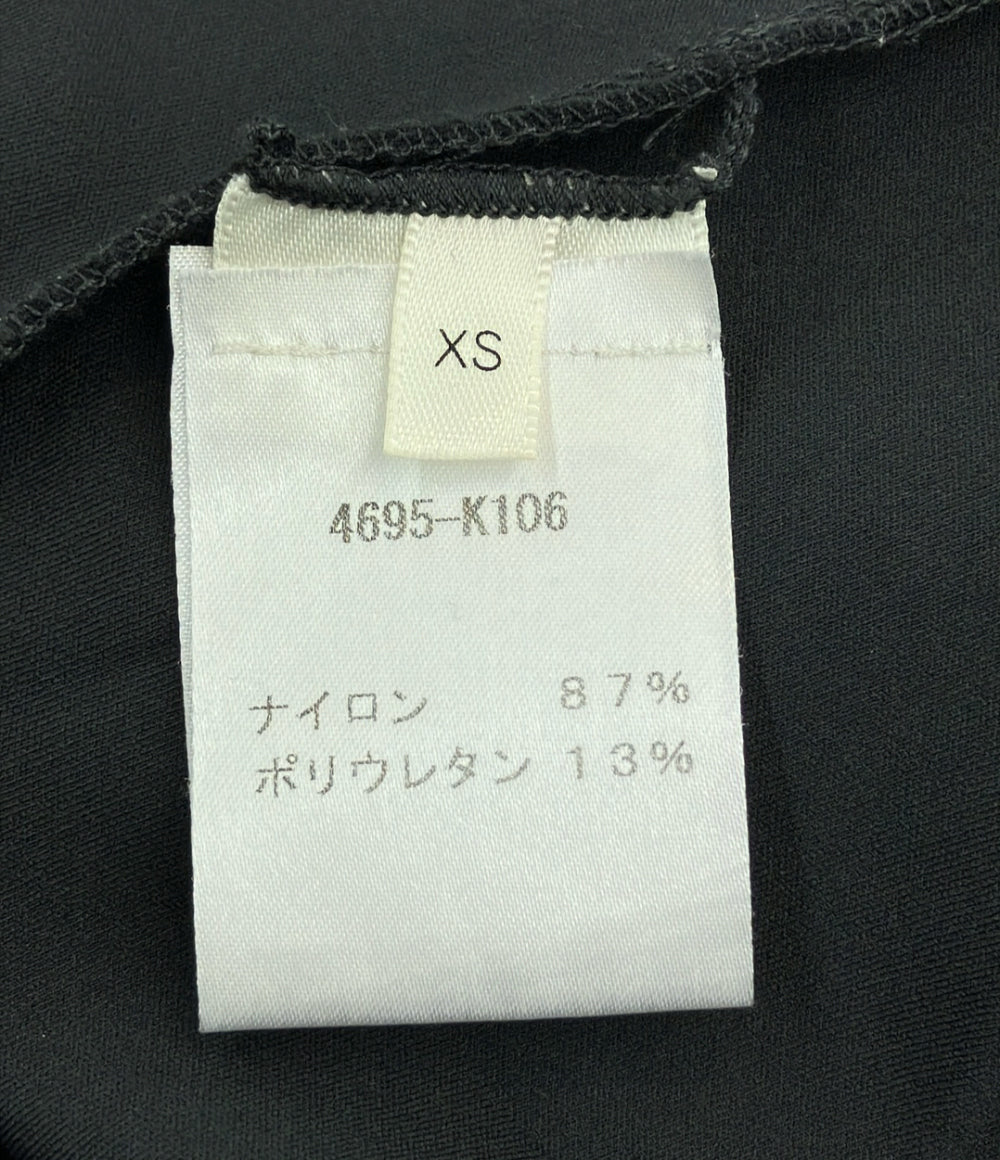 美品 THE ROW ジップアップ半袖ワンピース 4695-k106 レディース SIZE XS ザロウ
