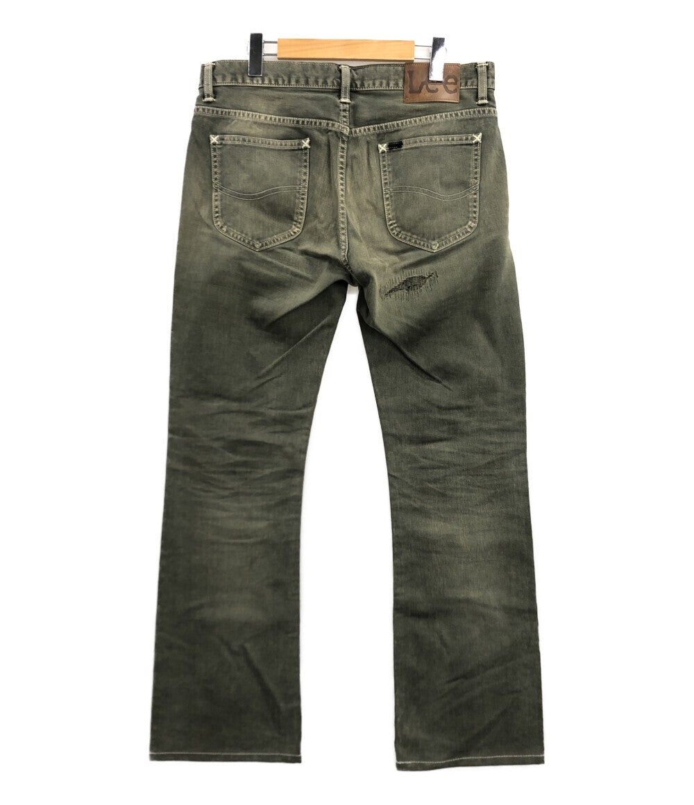 リー デニムパンツ ダメージ加工 THE LEGEND OF DENIM AMERICAN RIDERS メンズ SIZE 33 (L) LEE