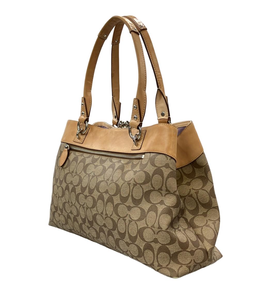 COACH トートバッグ ショルダーバッグ 肩掛け シグネチャー F15705 レディース コーチ