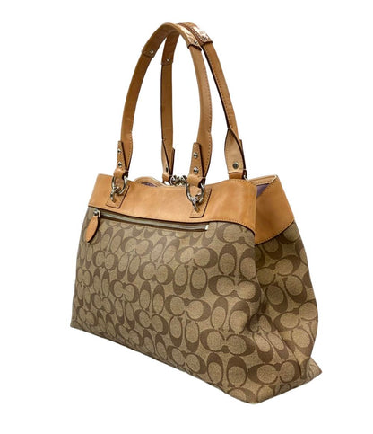 COACH トートバッグ ショルダーバッグ 肩掛け シグネチャー F15705 レディース コーチ