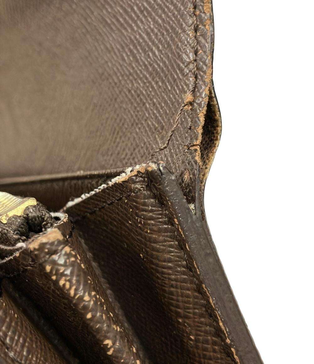 LOUIS VUITTON 長財布 ポルトフォイユ サラ ダミエ エベヌ N61734 メンズ レディース ルイ・ヴィトン