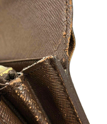 LOUIS VUITTON 長財布 ポルトフォイユ サラ ダミエ エベヌ N61734 メンズ レディース ルイ・ヴィトン