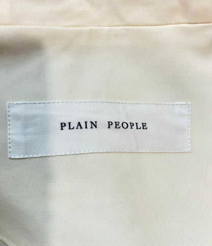 PLAIN PEOPLE コート フード アーバンオックス 撥水 フィールド A1543FC 380 レディース SIZE 2 (M) プレインピープル