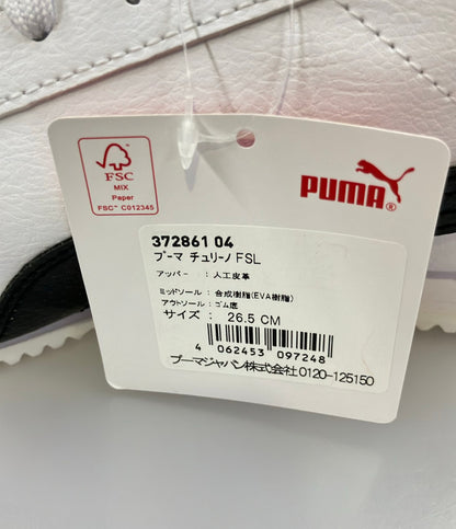 美品 PUMA ローカットスニーカー チュリーノ FSL 372861 04 ユニセックス SIZE 26.5 プーマ