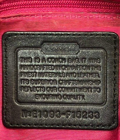 COACH 2way ショルダーバッグ 肩掛け 斜め掛け ラージシグネチャー F15233 レディース コーチ