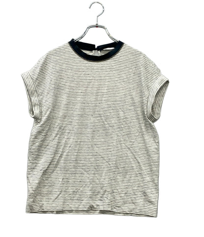 Brunello Cucinelli 半袖Tシャツ ボーダー柄 MH964HL510 レディース SIZE XS ブルネロクチネリ