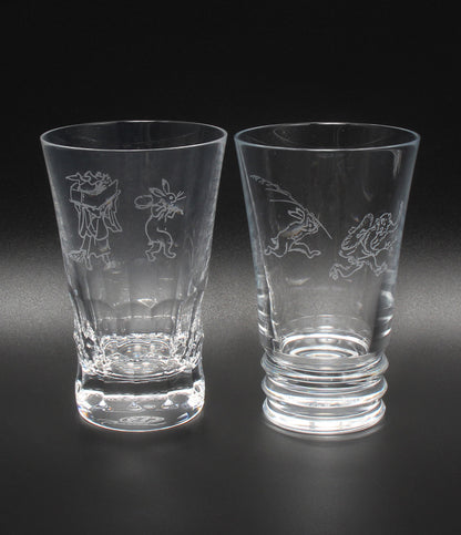 Baccarat グラス タンブラー 5点セット グラスジャパン 鳥獣戯画 バカラ