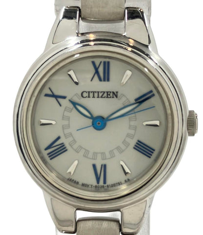 シチズン 腕時計 ECO-DRIVE ソーラー シルバー B036-S080517 レディース CITIZEN